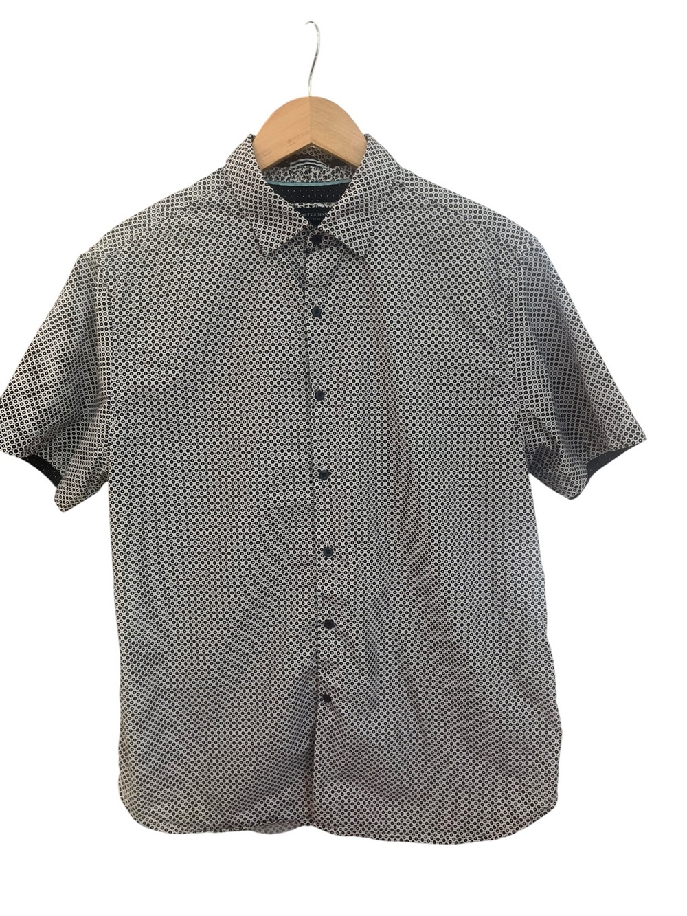 🖤Cactus Man Ricky Singh Slim Fit Micro Floral Button-Down Shirt Large